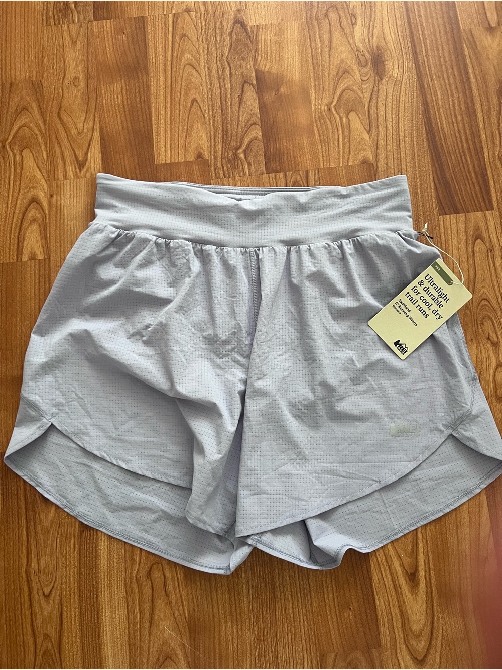 REI Co-op Swiftland 5" High-Rise Running Shorts Lilac Ash NWT Women's Size M